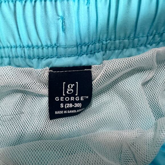 GEORGE Men’s Swim Trunks Lot of 3 Red Orange Blue Mesh Liner size- 2x Lg & 1x Sm - Picture 6 of 9